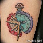 Фото ттату время (часы) 16.04.2019 №191 - tattoo time (hours) - tatufoto.com