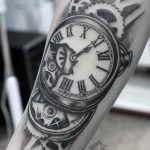Фото ттату время (часы) 16.04.2019 №205 - tattoo time (hours) - tatufoto.com