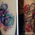 Фото ттату время (часы) 16.04.2019 №233 - tattoo time (hours) - tatufoto.com