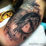 Фото ттату время (часы) 16.04.2019 №271 - tattoo time (hours) - tatufoto.com