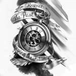 Фото ттату время (часы) 16.04.2019 №311 - tattoo time (hours) - tatufoto.com