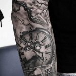 Фото ттату время (часы) 16.04.2019 №341 - tattoo time (hours) - tatufoto.com