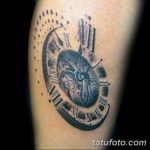 Фото ттату время (часы) 16.04.2019 №345 - tattoo time (hours) - tatufoto.com