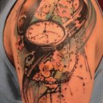 Фото ттату время (часы) 16.04.2019 №374 - tattoo time (hours) - tatufoto.com