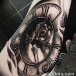 Фото ттату время (часы) 16.04.2019 №378 - tattoo time (hours) - tatufoto.com