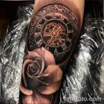 Фото ттату время (часы) 16.04.2019 №398 - tattoo time (hours) - tatufoto.com