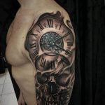 Фото ттату время (часы) 16.04.2019 №399 - tattoo time (hours) - tatufoto.com