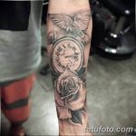 Фото ттату время (часы) 16.04.2019 №419 - tattoo time (hours) - tatufoto.com