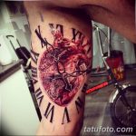 Фото ттату время (часы) 16.04.2019 №459 - tattoo time (hours) - tatufoto.com