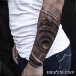 Фото ттату время (часы) 16.04.2019 №481 - tattoo time (hours) - tatufoto.com