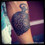 Фото ттату время (часы) 16.04.2019 №526 - tattoo time (hours) - tatufoto.com