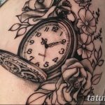Фото ттату время (часы) 16.04.2019 №547 - tattoo time (hours) - tatufoto.com