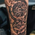 Фото ттату время (часы) 16.04.2019 №561 - tattoo time (hours) - tatufoto.com