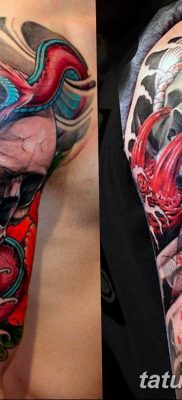 фото интересных и необычных тату 24.04.2019 №166 — Interesting tattoos — tatufoto.com