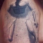 фото интересных и необычных тату 24.04.2019 №561 - Interesting tattoos - tatufoto.com