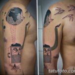 фото необычных и прикольных тату 27.04.2019 №051 - funny tattoos - tatufoto.com