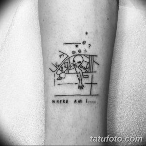 фото необычных и прикольных тату 27.04.2019 №131 - funny tattoos - tatufoto.com