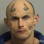 фото тату на лице 29.04.2019 №016 - face tattoo - tatufoto.com