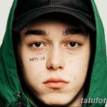фото тату на лице 29.04.2019 №019 - face tattoo - tatufoto.com