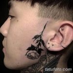 фото тату на лице 29.04.2019 №020 - face tattoo - tatufoto.com
