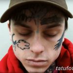 фото тату на лице 29.04.2019 №028 - face tattoo - tatufoto.com