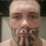 фото тату на лице 29.04.2019 №038 - face tattoo - tatufoto.com