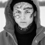 фото тату на лице 29.04.2019 №046 - face tattoo - tatufoto.com