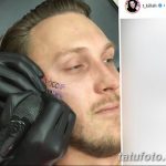 фото тату на лице 29.04.2019 №048 - face tattoo - tatufoto.com