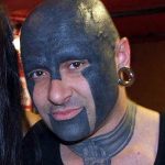 фото тату на лице 29.04.2019 №049 - face tattoo - tatufoto.com