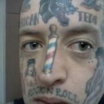 фото тату на лице 29.04.2019 №061 - face tattoo - tatufoto.com