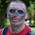 фото тату на лице 29.04.2019 №074 - face tattoo - tatufoto.com