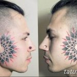 фото тату на лице 29.04.2019 №076 - face tattoo - tatufoto.com