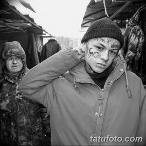 фото тату на лице 29.04.2019 №081 - face tattoo - tatufoto.com