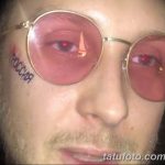 фото тату на лице 29.04.2019 №100 - face tattoo - tatufoto.com