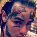 фото тату на лице 29.04.2019 №103 - face tattoo - tatufoto.com