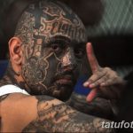 фото тату на лице 29.04.2019 №114 - face tattoo - tatufoto.com