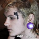 фото тату на лице 29.04.2019 №118 - face tattoo - tatufoto.com