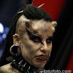 фото тату на лице 29.04.2019 №120 - face tattoo - tatufoto.com