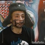 фото тату на лице 29.04.2019 №133 - face tattoo - tatufoto.com