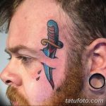 фото тату на лице 29.04.2019 №148 - face tattoo - tatufoto.com