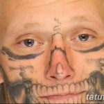 фото тату на лице 29.04.2019 №180 - face tattoo - tatufoto.com