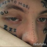 фото тату на лице 29.04.2019 №182 - face tattoo - tatufoto.com