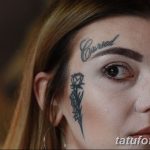 фото тату на лице 29.04.2019 №183 - face tattoo - tatufoto.com