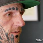 фото тату на лице 29.04.2019 №190 - face tattoo - tatufoto.com