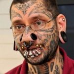 фото тату на лице 29.04.2019 №215 - face tattoo - tatufoto.com