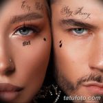 фото тату на лице 29.04.2019 №218 - face tattoo - tatufoto.com