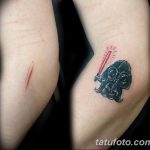 фото тату на шраме 29.04.2019 №009 - scar tattoo - tatufoto.com