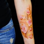 фото тату на шраме 29.04.2019 №046 - scar tattoo - tatufoto.com