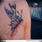 фото тату на шраме 29.04.2019 №110 - scar tattoo - tatufoto.com