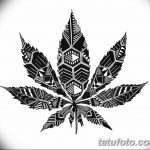 фото эскизы тату марихуана (конопля) 27.04.2019 №008 - tattoo marijuana - tatufoto.com